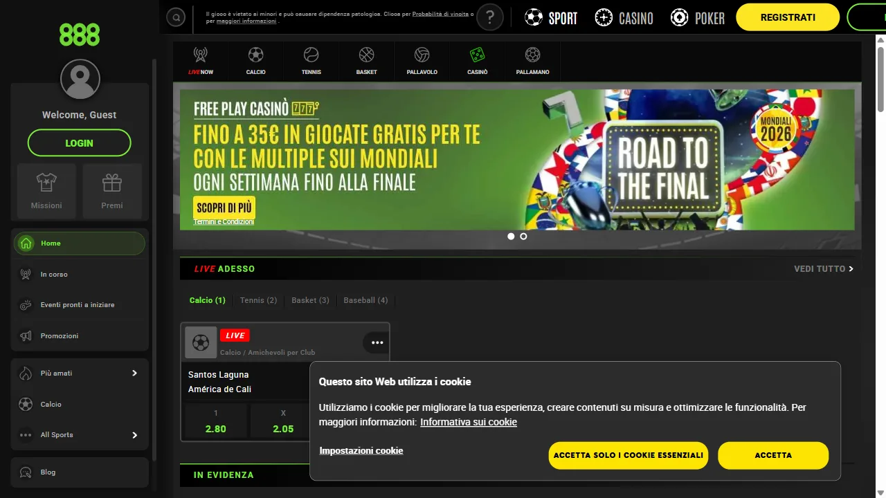 Captura oficial de la app de 888sport en la App Store española